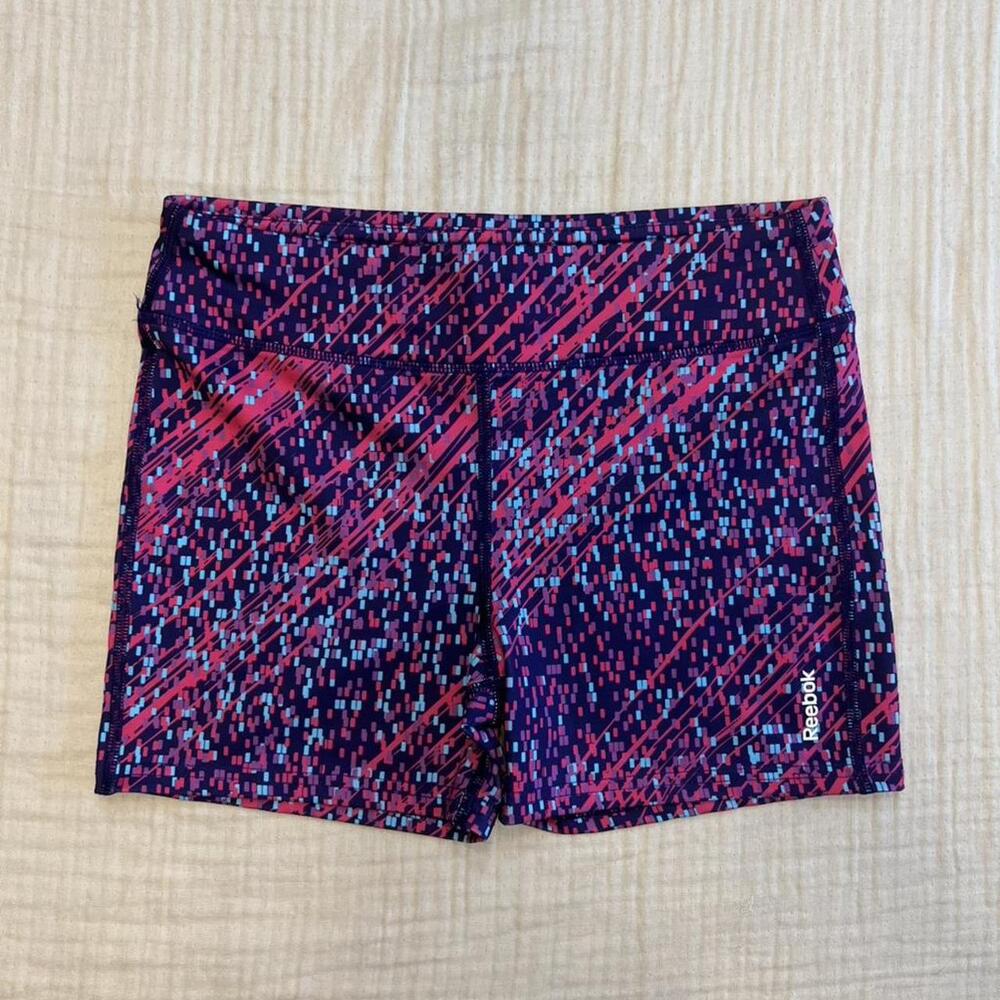 Girls Reebok spandex athletic shorts